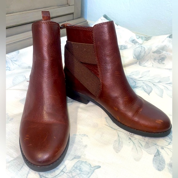 Ralph Lauren Shoes - Lauren Ralph Lauren Kaliyah Leather Ankle Boot 6B